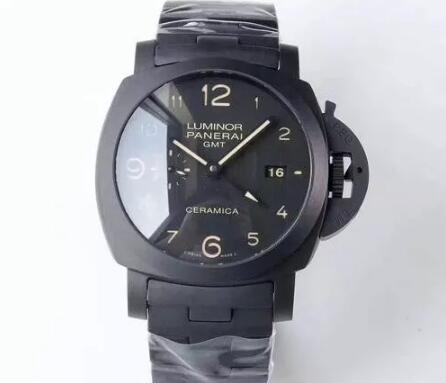 With the bold and strong appearance, this Panerai is appealing to all the strong men.