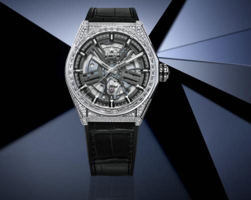 Zenith Defy always presents the high technology and brilliant appearance.